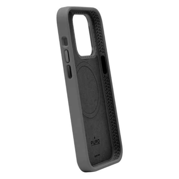 PURO - Pouzdro ICON MAG PRO s MagSafe pro iPhone 15 Pro, černá