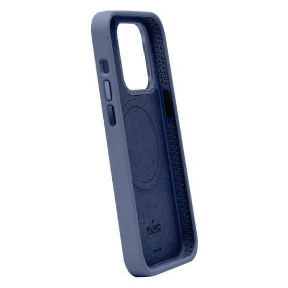 PURO - Pouzdro ICON MAG PRO s MagSafe pro iPhone 15 Pro, dark modrá