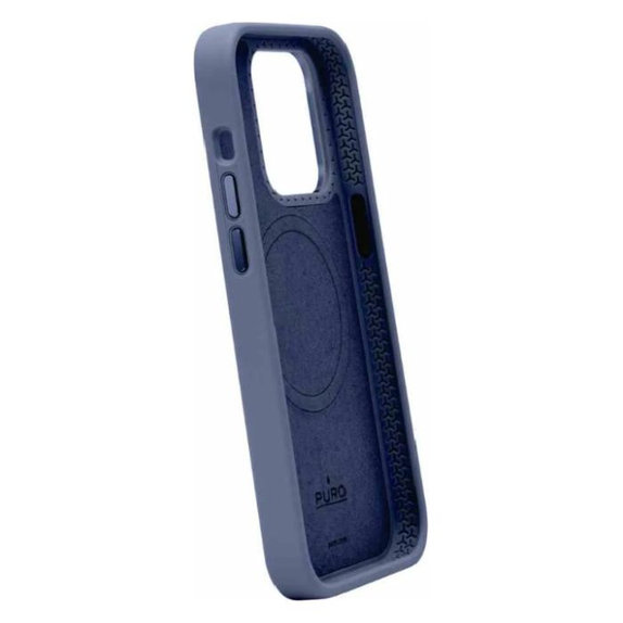PURO - Pouzdro ICON MAG PRO s MagSafe pro iPhone 15 Pro Max, dark modrá