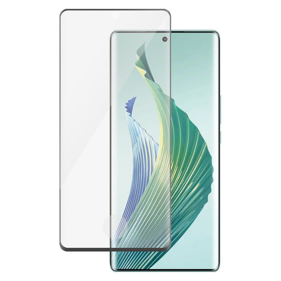 Tvrzené sklo UWF pro Honor Magic5 Lite, Černá, PanzerGlass