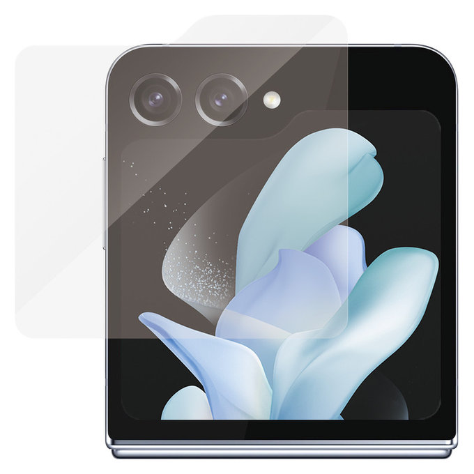 Tvrzené sklo AB pro Samsung Galaxy Z Flip5 5G, Čirá, PanzerGlass