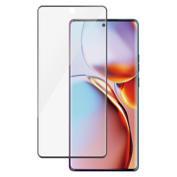 Tvrzené sklo UWF pro Motorola Edge 40 Pro, Černá, PanzerGlass