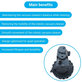 Ecovacs Deebot N-series, T-series, Ozmo-series - Kolo s Motorem (Pravé)