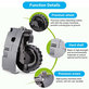 iRobot Roomba 500, 600, 700, 800, 900-series - Kolo s Motorem (Pravé)