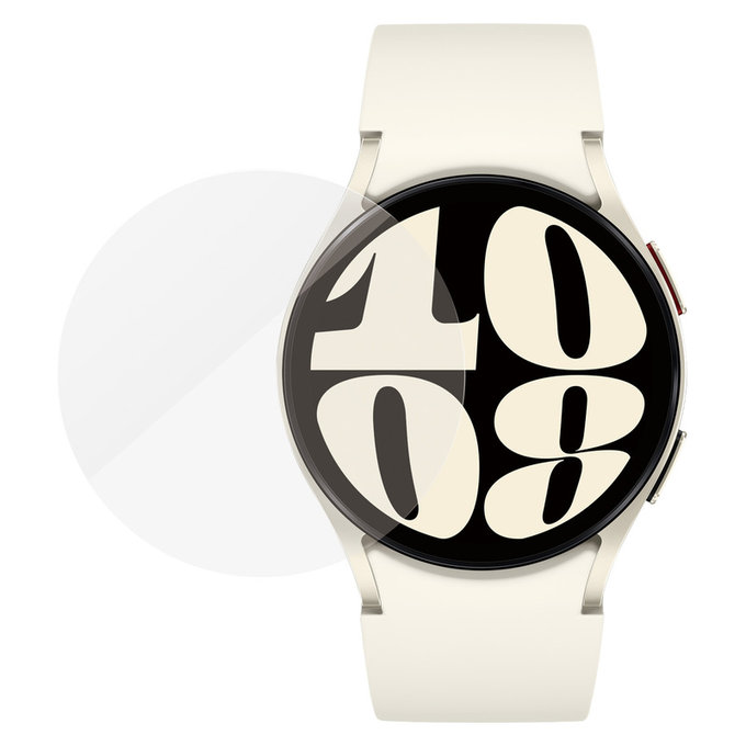 Tvrzené sklo Flat Glass AB pro Samsung Galaxy Watch6 44 mm, Čirá, PanzerGlass