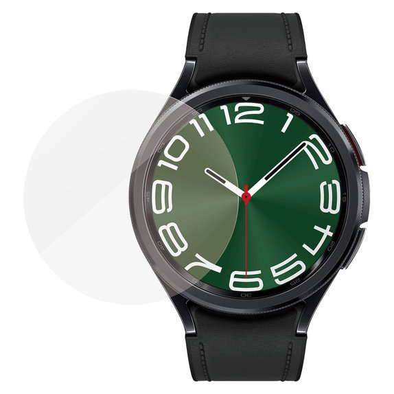 Tvrzené sklo Flat Glass AB pro Samsung Galaxy Watch6 47 mm, Čirá, PanzerGlass