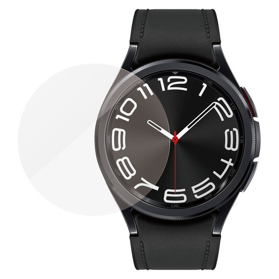 Tvrzené sklo Flat Glass AB pro Samsung Galaxy Watch6 43 mm, Čirá, PanzerGlass