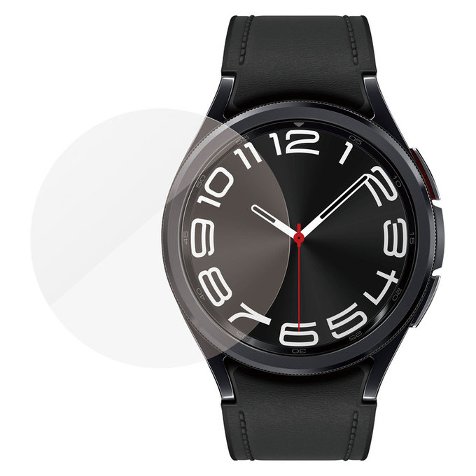Tvrzené sklo Flat Glass AB pro Samsung Galaxy Watch6 43 mm, Čirá, PanzerGlass