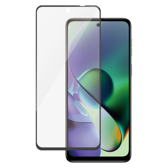 Tvrzené sklo UWF pro Motorola Moto G14/G54 5G, Černá, PanzerGlass