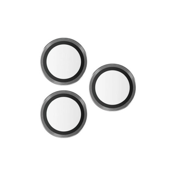 PanzerGlass - Ochranný kryt Objektívu Fotoaparátu Hoops pro iPhone 13 Pro a 13 Pro Max, černá