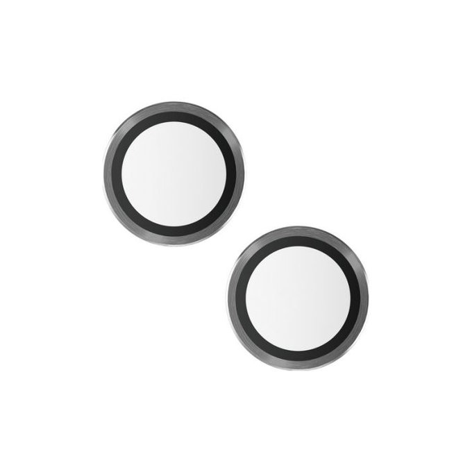 PanzerGlass - Ochranný kryt Objektívu Fotoaparátu Hoops pro iPhone 13 a 13 mini, černá