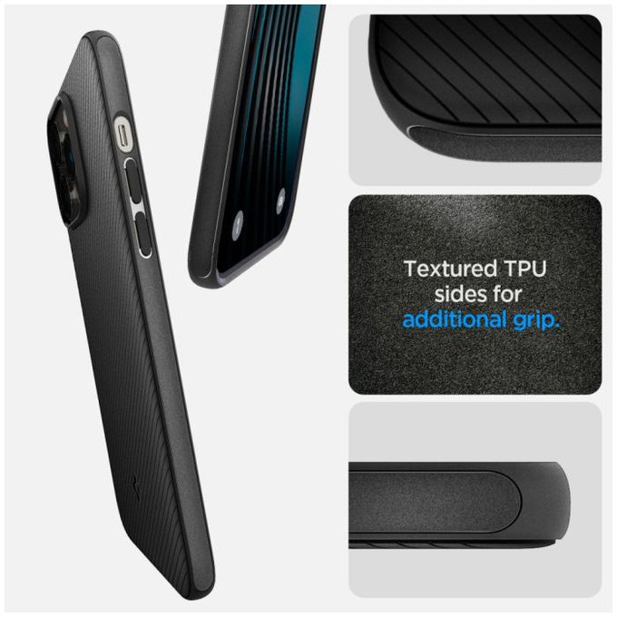 Spigen - Pouzdro Mag Armor s MagSafe pro iPhone 14 Pro Max, Matte Black