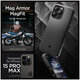 Spigen - Pouzdro Mag Armor s MagSafe pro iPhone 15 Pro Max, Matte Black