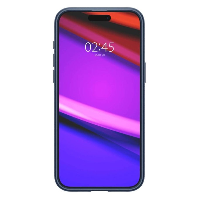 Spigen - Pouzdro Mag Armor s MagSafe pro iPhone 15 Pro, navy blue