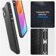Spigen - Pouzdro Mag Armor s MagSafe pro iPhone 15, matte black