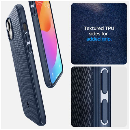 Spigen - Pouzdro Mag Armor s MagSafe pro iPhone 15, navy blue