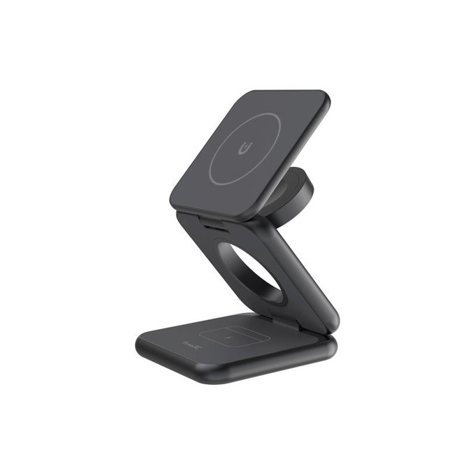 FixPremium - Skládací Stojan s MagSafe, černá