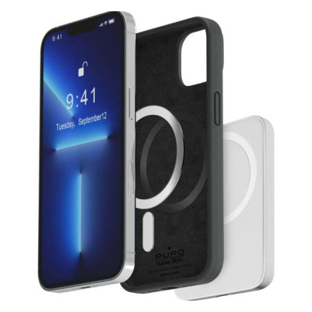 PURO - Pouzdro ICON MAG s MagSafe pro iPhone 14 Pro, černá