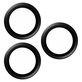 Ochranný kryt objektivu Hoops pro iPhone 15 Pro/15 Pro Max, Black Titanium, PanzerGlass