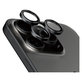 Ochranný kryt objektivu Hoops pro iPhone 15 Pro/15 Pro Max, Black Titanium, PanzerGlass