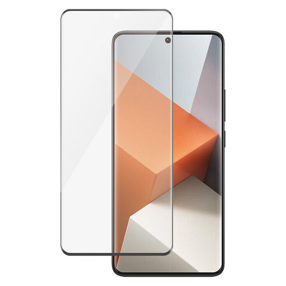Tvrzené sklo UWF pro Xiaomi Redmi Note 13 Pro+, Černá, PanzerGlass