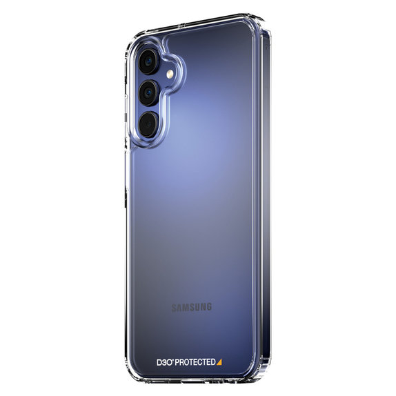 Pouzdro HardCase D3O pro Samsung Galaxy A15/A15 5G, Transparentní, PanzerGlass