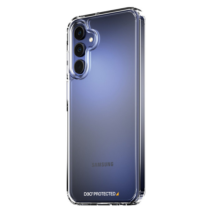 Pouzdro HardCase D3O pro Samsung Galaxy A15/A15 5G, Transparentní, PanzerGlass