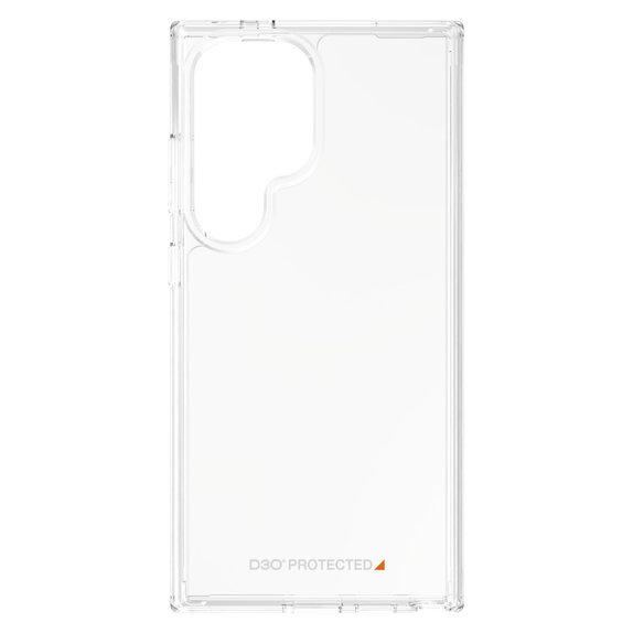 Pouzdro HardCase D3O pro Samsung Galaxy S24 Ultra, Transparentní, PanzerGlass
