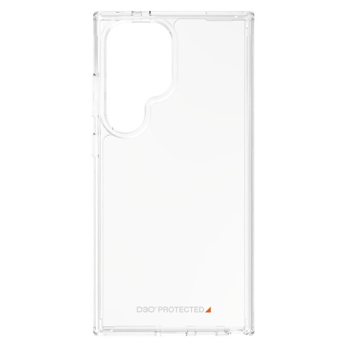 Pouzdro HardCase D3O pro Samsung Galaxy S24 Ultra, Transparentní, PanzerGlass