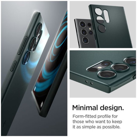Spigen - Pouzdro Thin Fit pro Samsung Galaxy S24 Ultra, Abyss Green