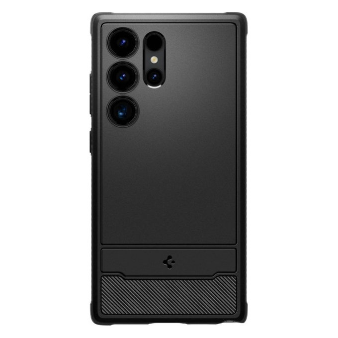 Spigen - Pouzdro Rugged Armor pro Samsung Galaxy S24 Ultra, Matte Black