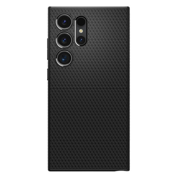 Spigen - Pouzdro Liquid Air pro Samsung Galaxy S24 Ultra, Matte Black