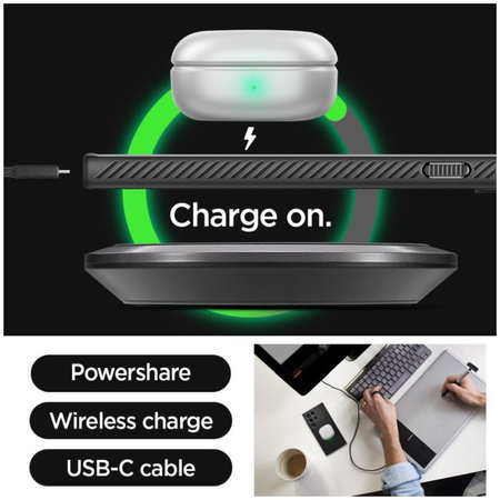 Spigen - Pouzdro Liquid Air pro Samsung Galaxy S24 Ultra, Matte Black