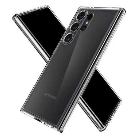 Spigen - Pouzdro Ultra Hybrid pro Samsung Galaxy S24 Ultra, transparentná