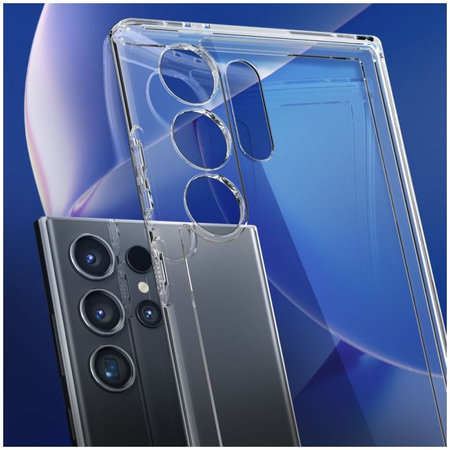 Spigen - Pouzdro Ultra Hybrid pro Samsung Galaxy S24 Ultra, transparentná