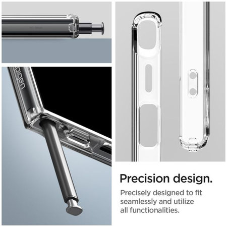 Spigen - Pouzdro Ultra Hybrid pro Samsung Galaxy S24 Ultra, transparentná