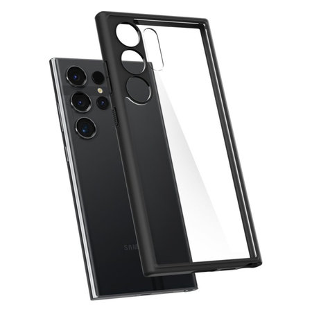 Spigen - Pouzdro Ultra Hybrid pro Samsung Galaxy S24 Ultra, Matte Black