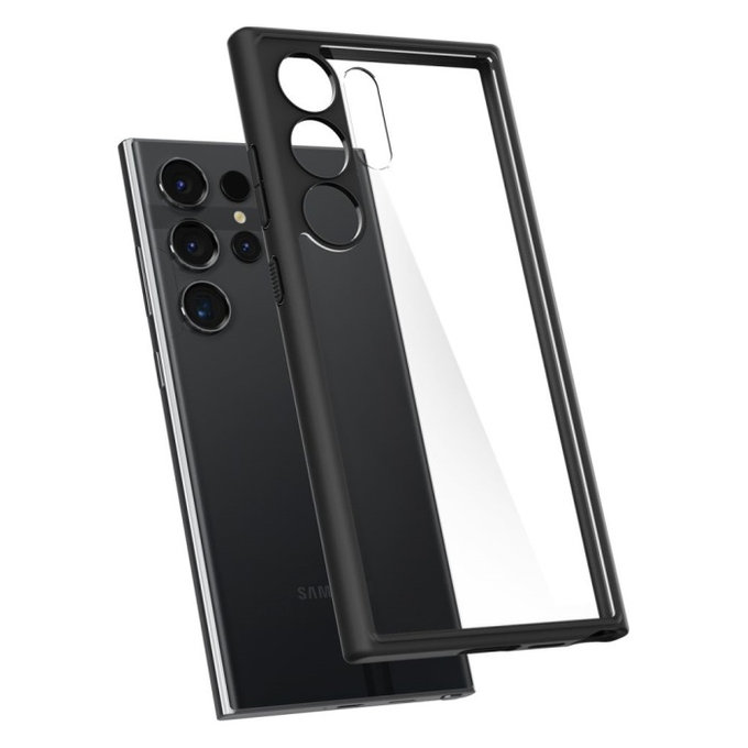 Spigen - Pouzdro Ultra Hybrid pro Samsung Galaxy S24 Ultra, Matte Black
