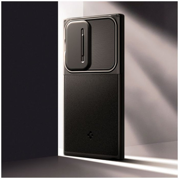 Spigen - Pouzdro Optik Armor pro Samsung Galaxy S24 Ultra, černá