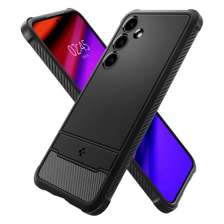 Spigen - Pouzdro Rugged Armor pro Samsung Galaxy S24+, Matte Black