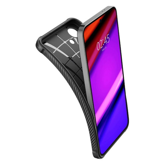 Spigen - Pouzdro Rugged Armor pro Samsung Galaxy S24+, Matte Black