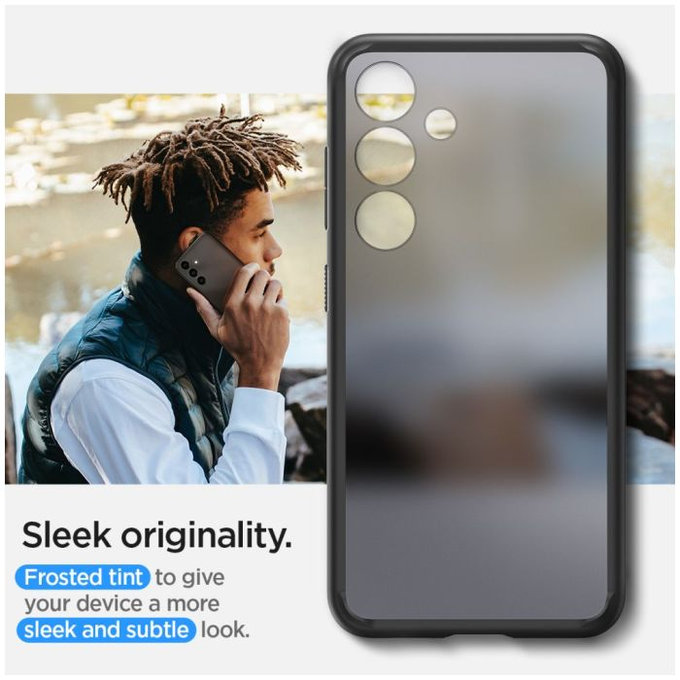 Spigen - Pouzdro Ultra Hybrid pro Samsung Galaxy S24+, Frost Black