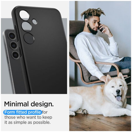 Spigen - Pouzdro Thin Fit pro Samsung Galaxy S24, černá