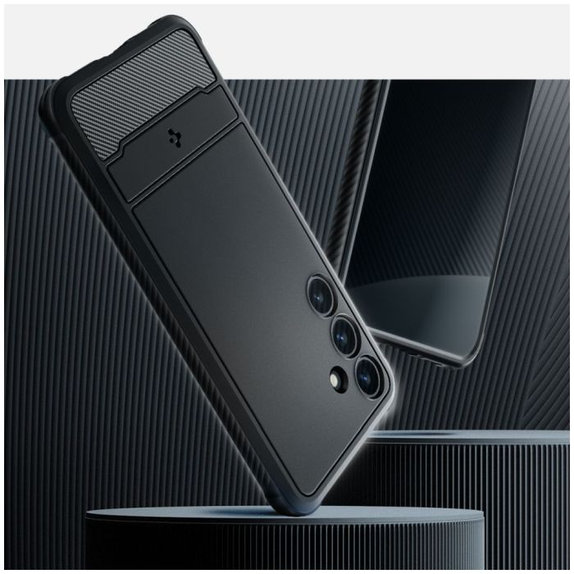 Spigen - Pouzdro Rugged Armor pro Samsung Galaxy S24, Matte Black