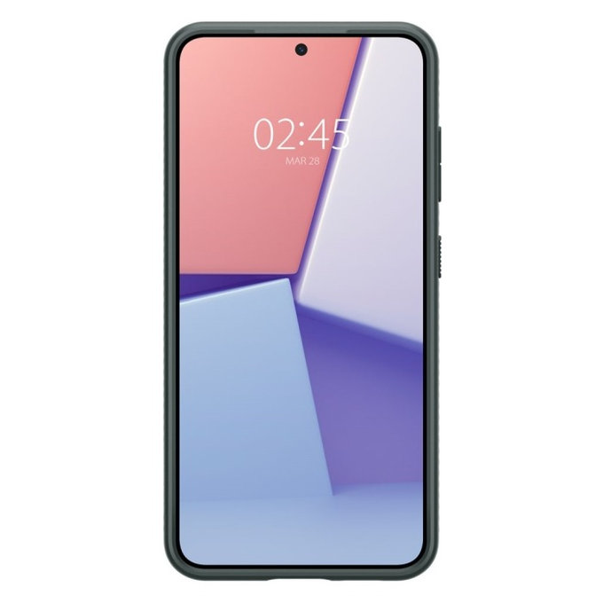 Spigen - Pouzdro Liquid Air pro Samsung Galaxy S24, Abyss Green