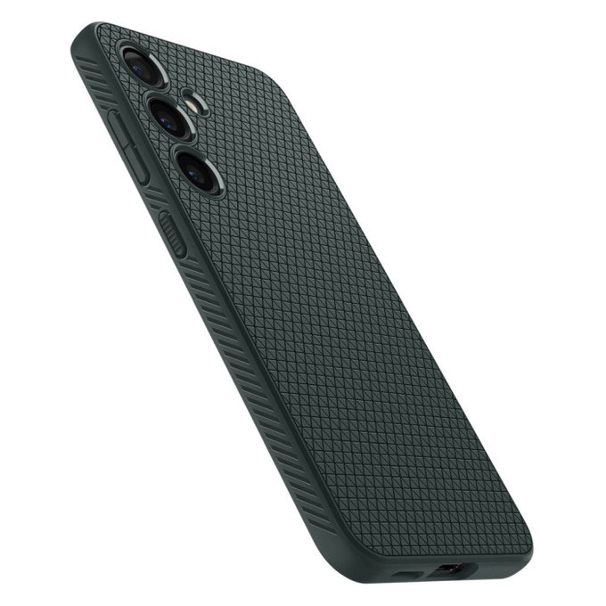 Spigen - Pouzdro Liquid Air pro Samsung Galaxy S24, Abyss Green
