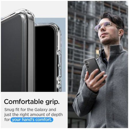 Spigen - Pouzdro Ultra Hybrid pro Samsung Galaxy S24, transparentná