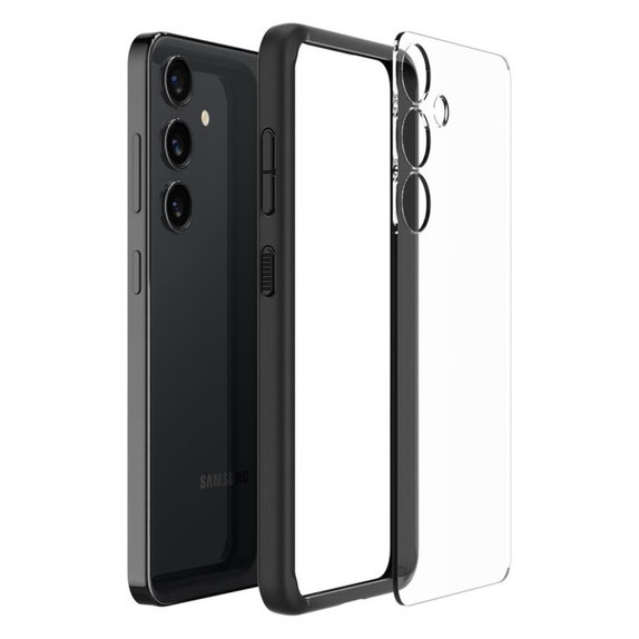 Spigen - Pouzdro Ultra Hybrid pro Samsung Galaxy S24, Matte Black