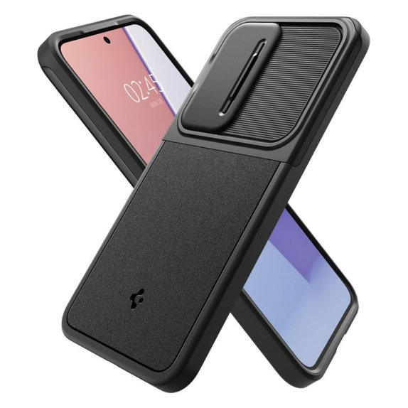 Spigen - Pouzdro Optik Armor pro Samsung Galaxy S24, černá
