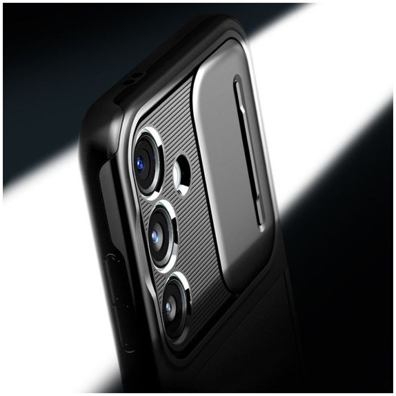 Spigen - Pouzdro Optik Armor pro Samsung Galaxy S24, černá